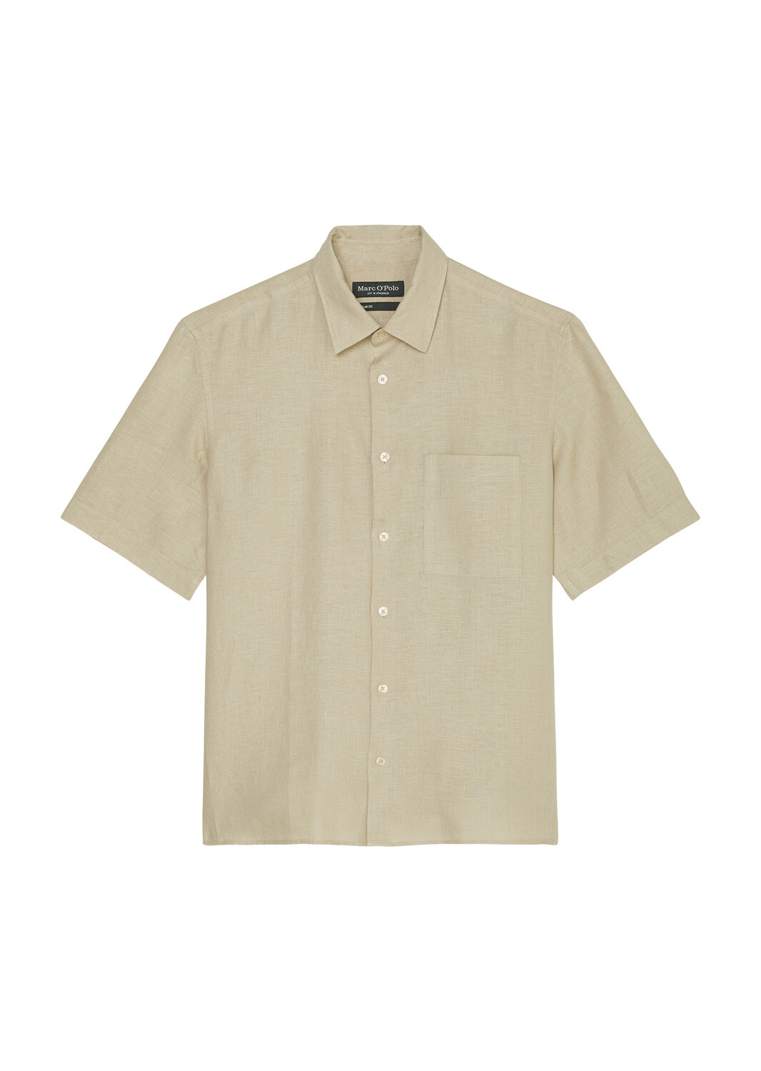 

Рубашка Marc O'Polo Kurzarm regular, цвет pure cashmere