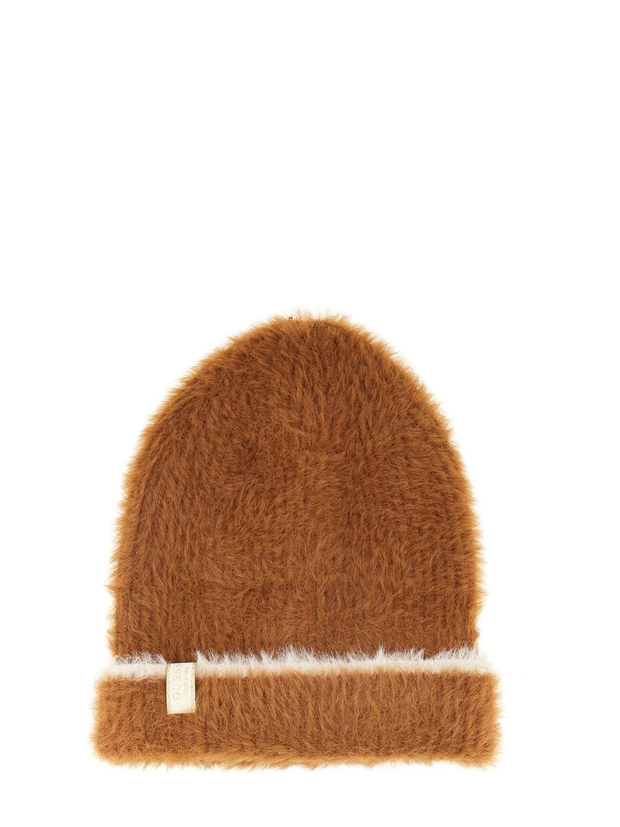 

Шапка GUESS Beanie, коричневый