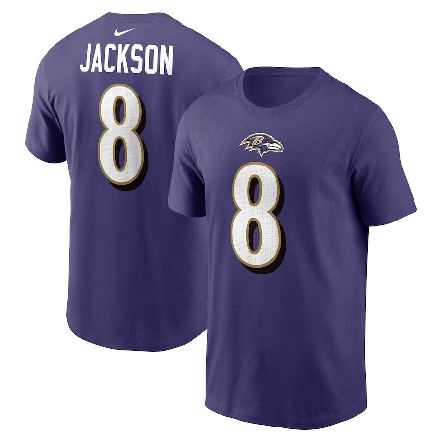 

Футболка с именем и номером Nike Baltimore Ravens, фиолетовый
