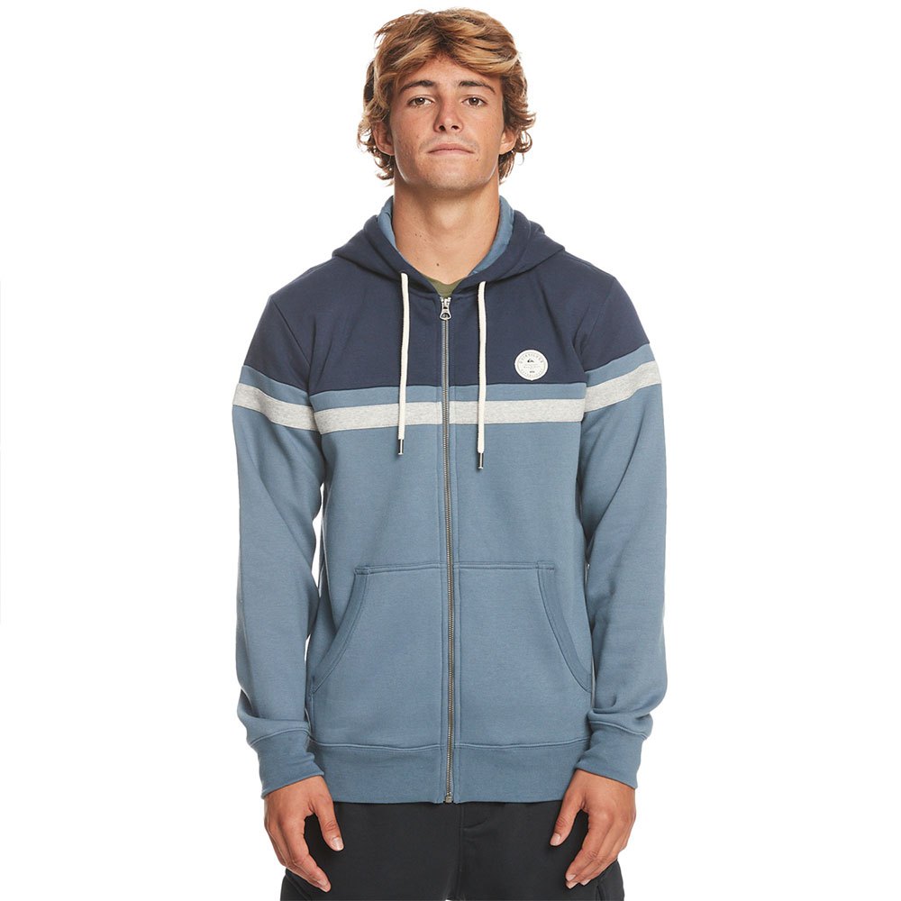 

Толстовка Quiksilver Surf Hood Zip Full Zip, синий