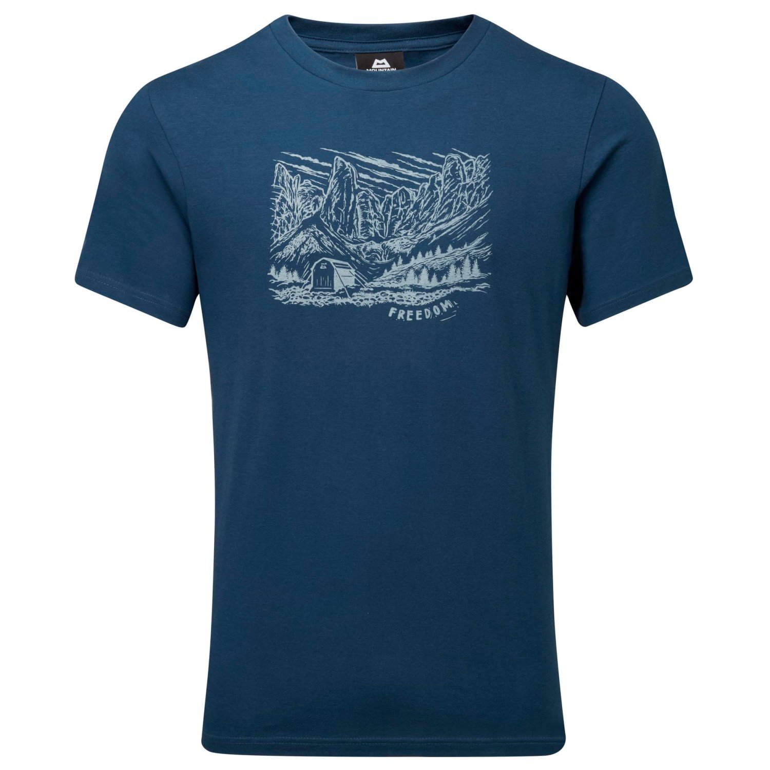 

Футболка Mountain Equipment Freedom Tee, цвет Denim Blue