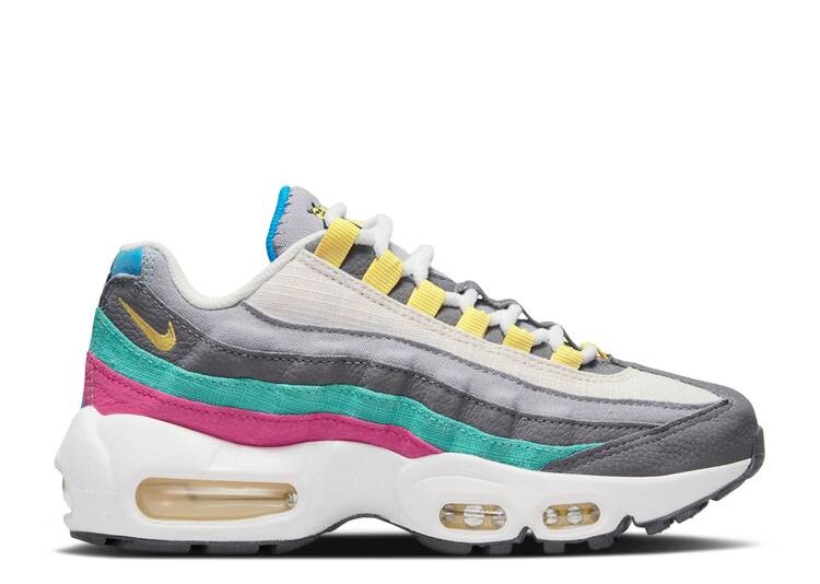 

Кроссовки Nike AIR MAX 95 RECRAFT SE GS 'AIR SPRUNG', серый