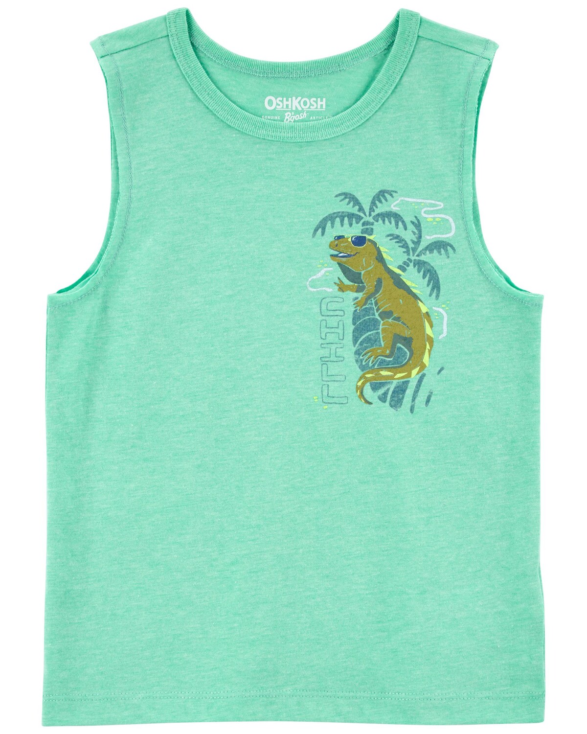 

Танк Baby Tropical Dino Muscle Tank Carter's, зеленый