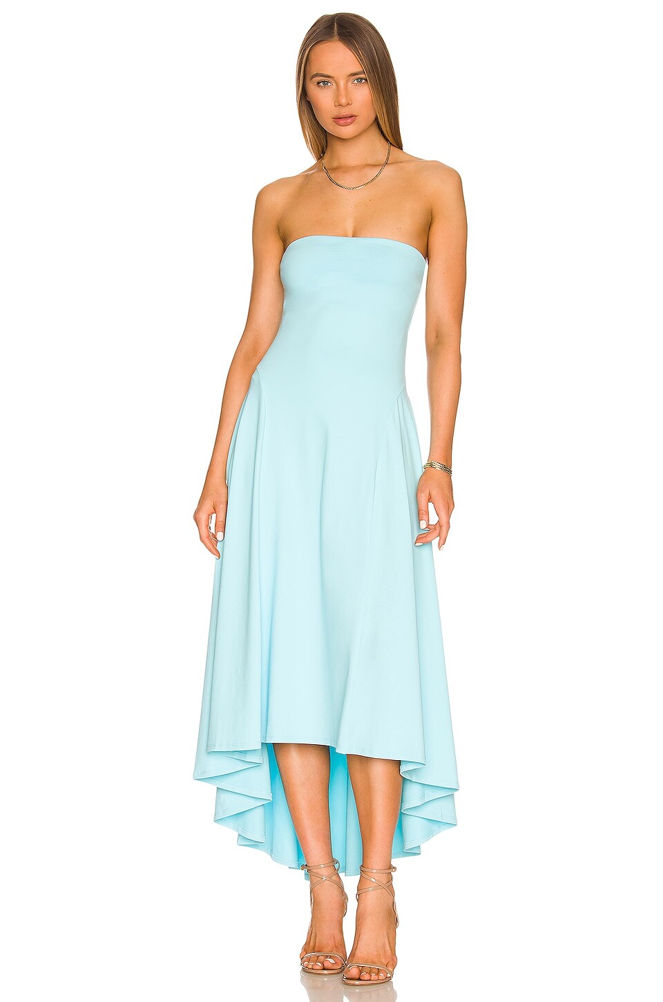 

Платье макси Susana Monaco Strapless, цвет Fresh Water