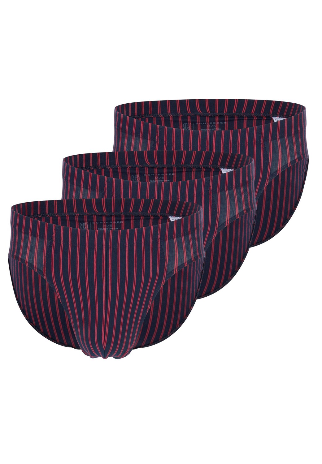 

Трусы Schiesser Mini/Unterhose 95/5 Essentials Organic Cotton, красный