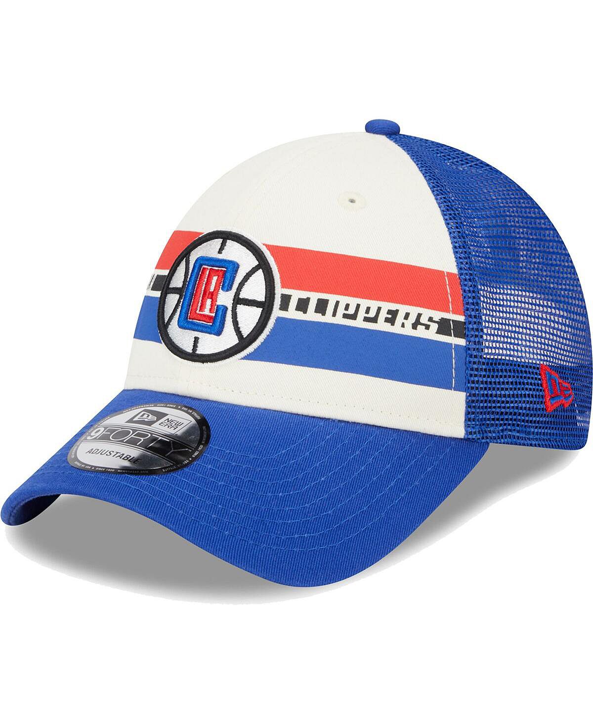 

Мужская кепка LA Clippers Royal Stripes 9FORTY Trucker Snapback New Era