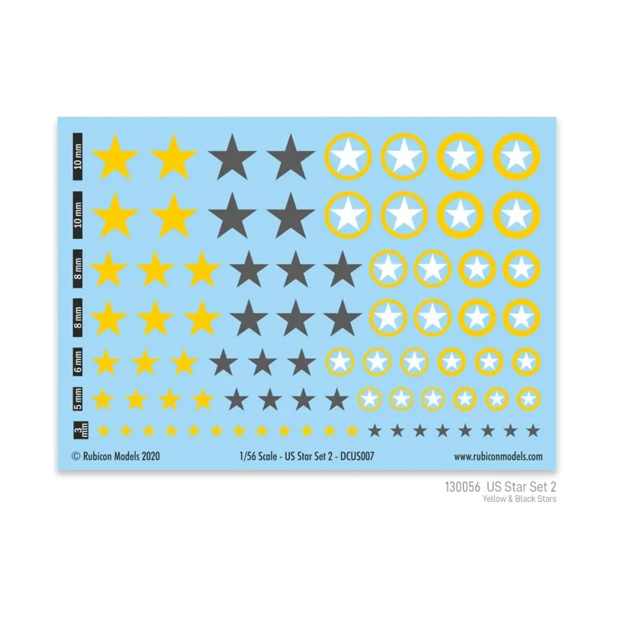 

Звездный набор США № 2, WWII Waterslide Decals