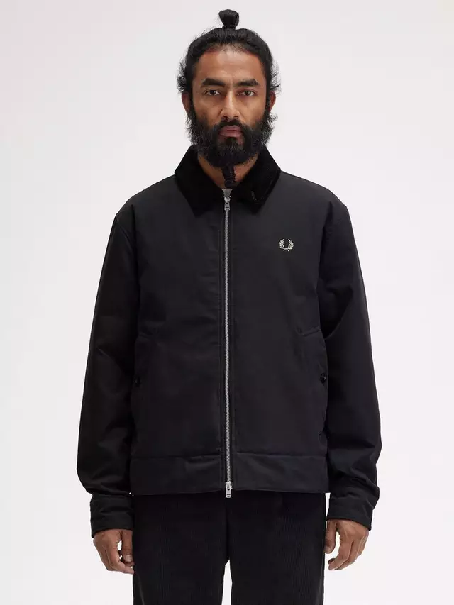 

Куртка Fred Perry Caban Cotton, черный