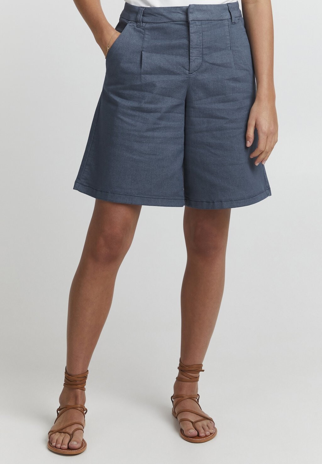 

Шорты Pzrosita PULZ, цвет vintage indigo