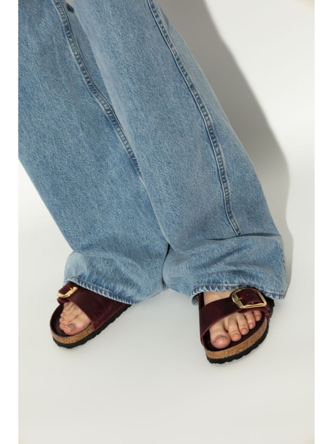 

Birkenstock сандалии из кожи Аризона, красный