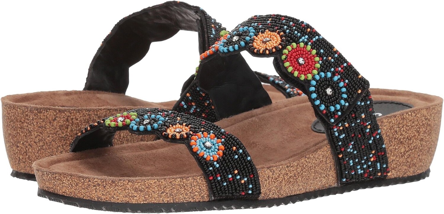 

Сандалии на плоской подошве Bahama Azura, цвет Black Multi