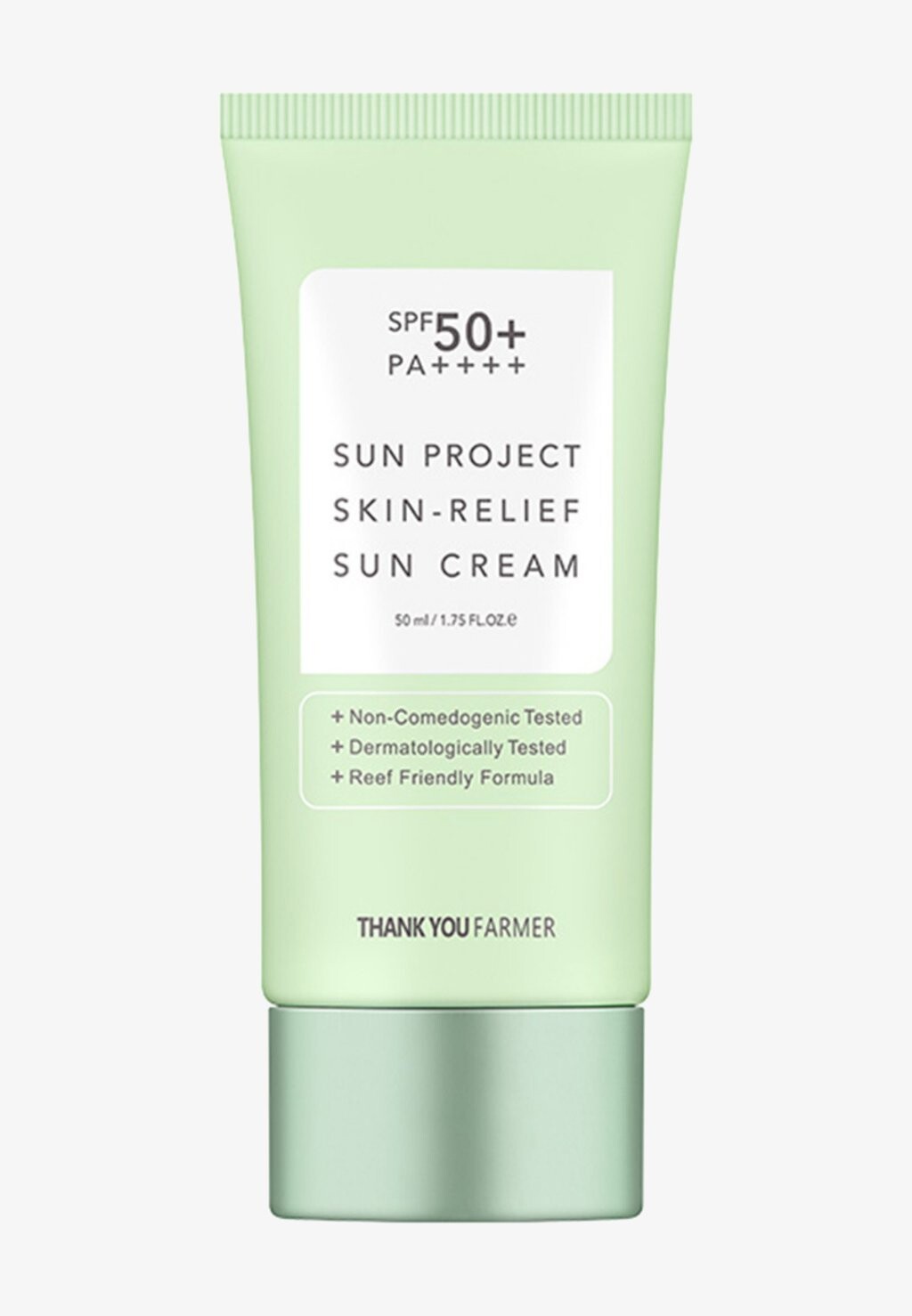 

Крем солнцезащитный Sun Project Skin Relief Sun Cream Thank You Farmer, черный