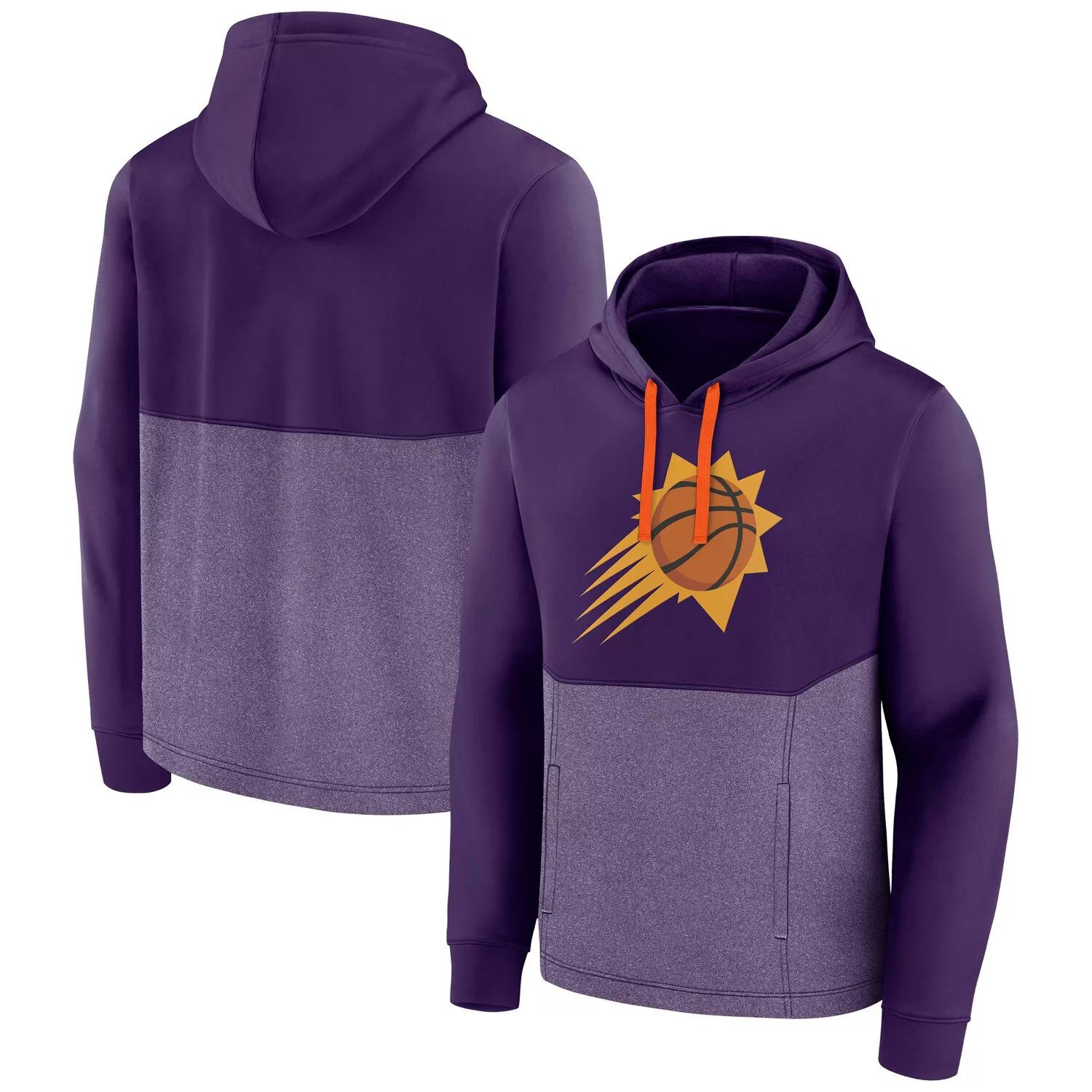 цена Мужская фиолетовая толстовка с капюшоном Phoenix Suns Winter Camp с фирменным логотипом Fanatics