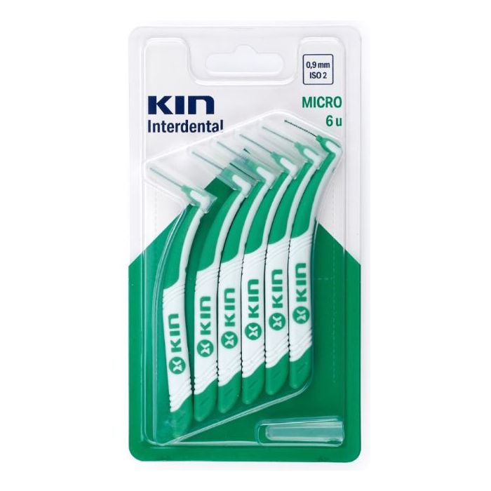 Зубная щетка Cepillo Interdental Micro Kin, 6 unidades 10 шт межзубная щетка для чистки зубов