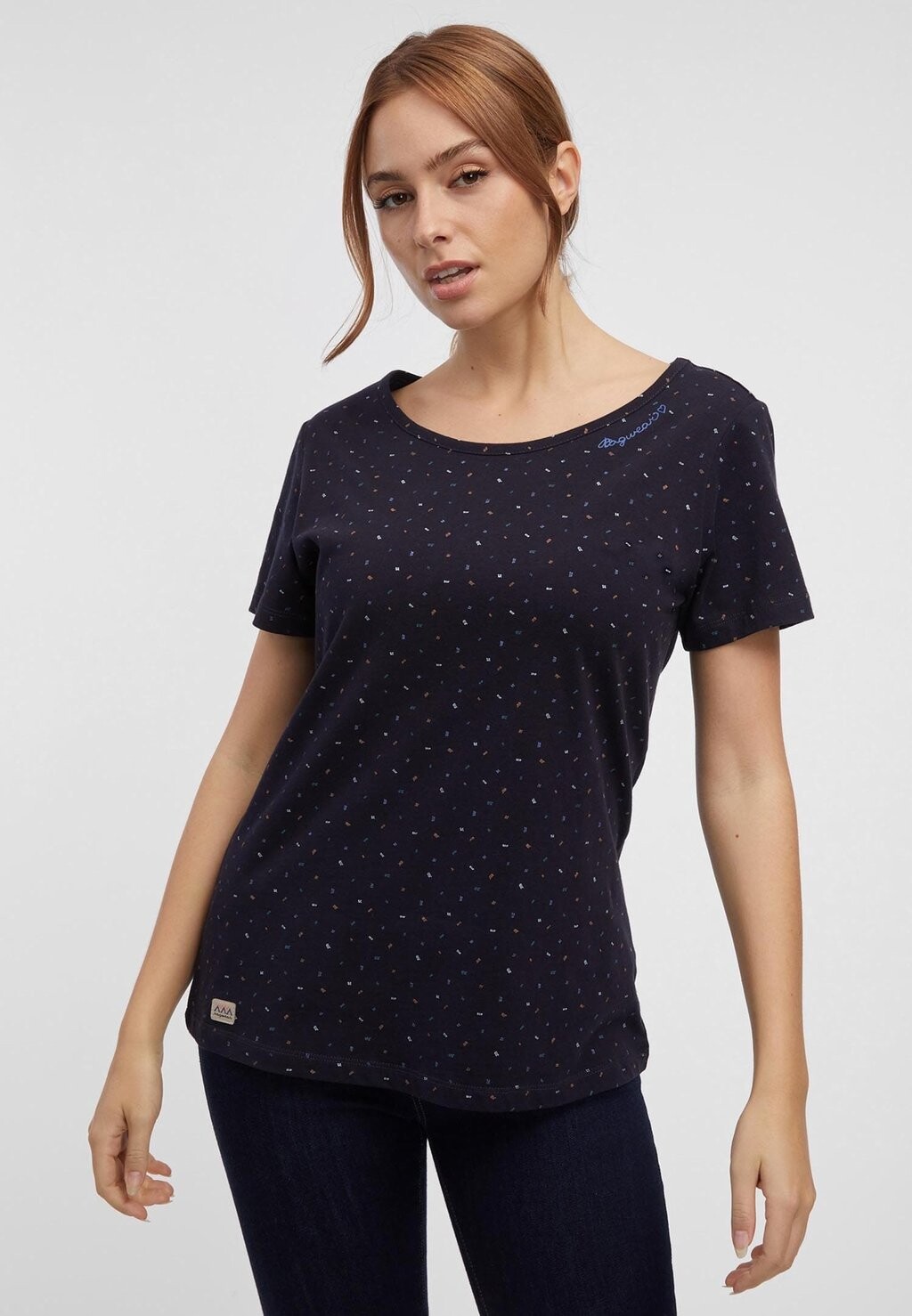 

Футболка с принтом DASH COMFY Ragwear, цвет navy