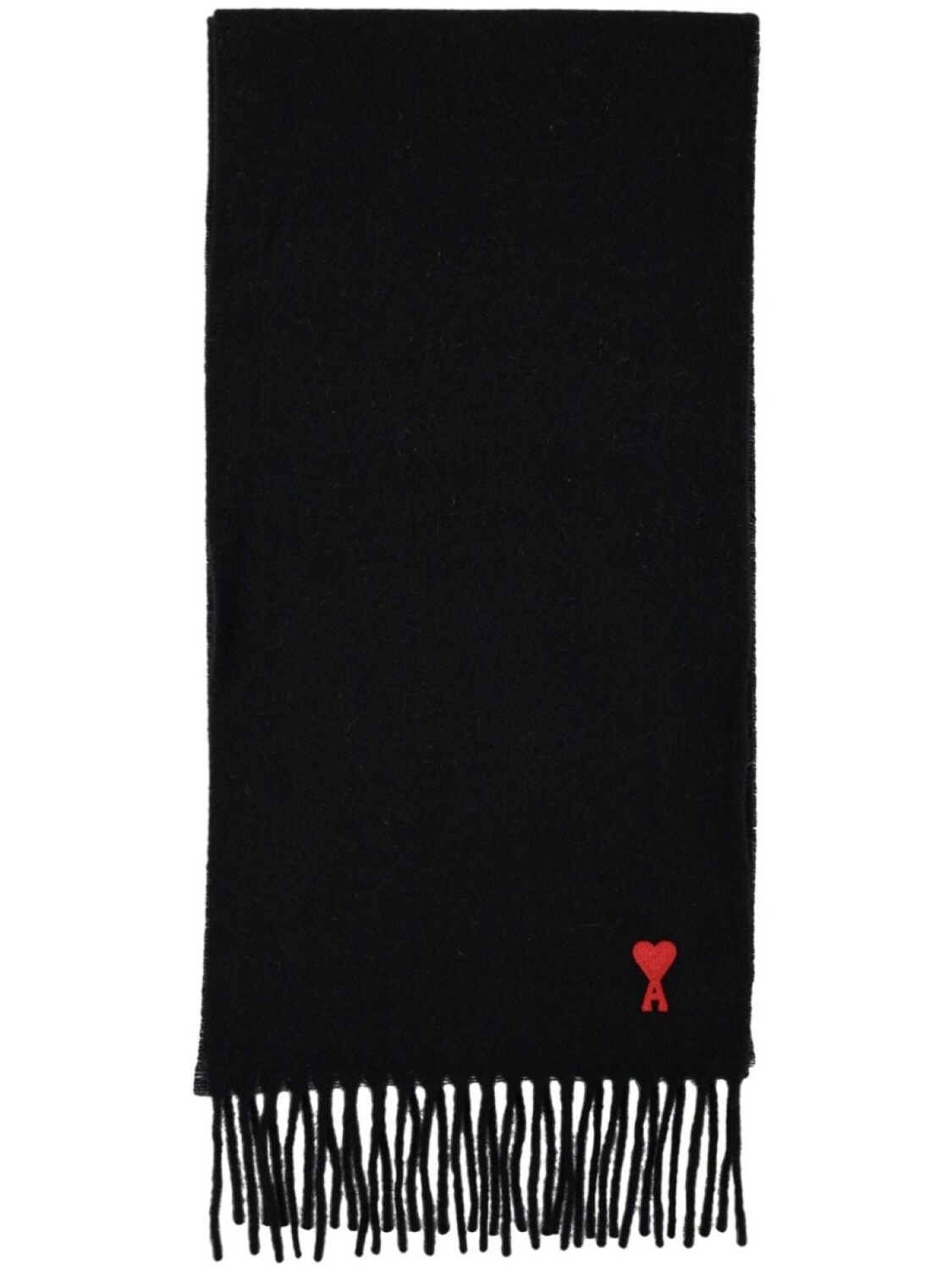 

AMI Paris шарф Ami De Coeur, черный