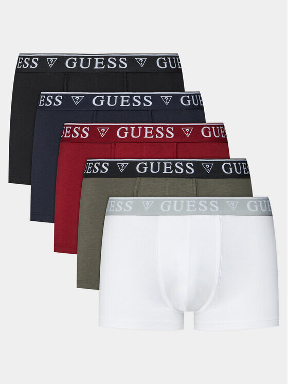 

Комплект из 5 боксеров Guess, черный