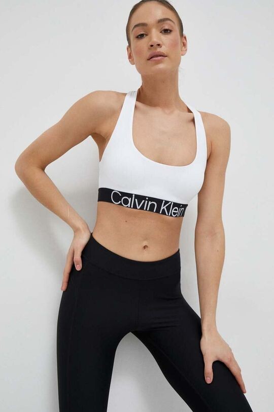 

Эффект спортивного бюстгальтера Calvin Klein Performance, белый