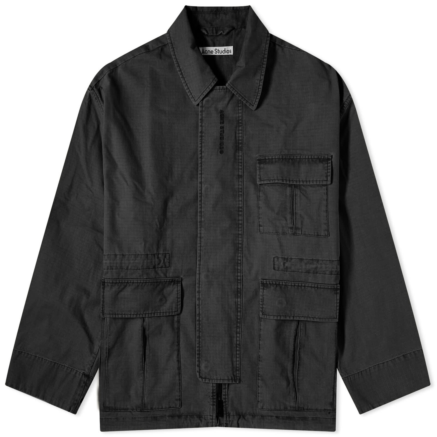 

Куртка Acne Studios Ostera Cotton Ripstop, черный