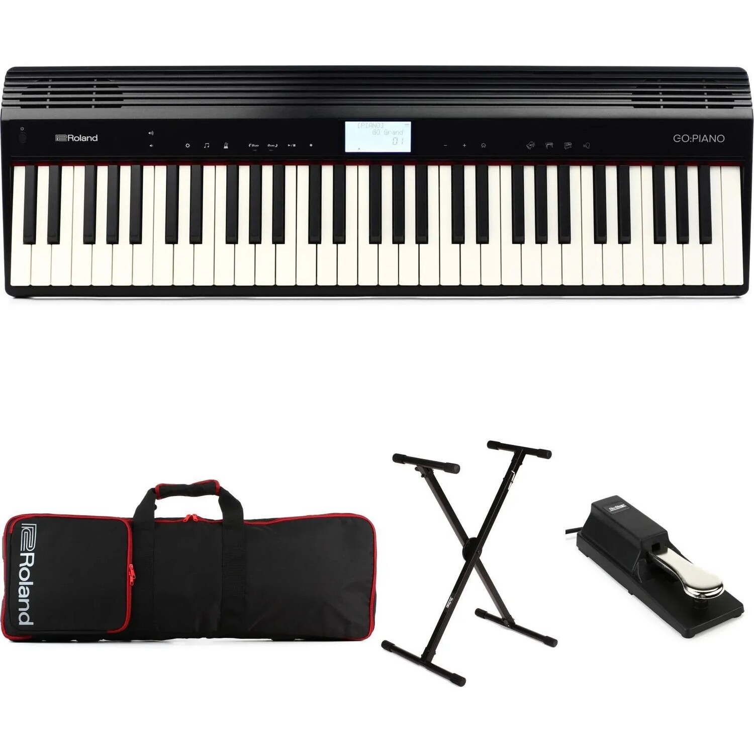 

Roland GO:PIANO 61-клавишное портативное сценическое фортепиано