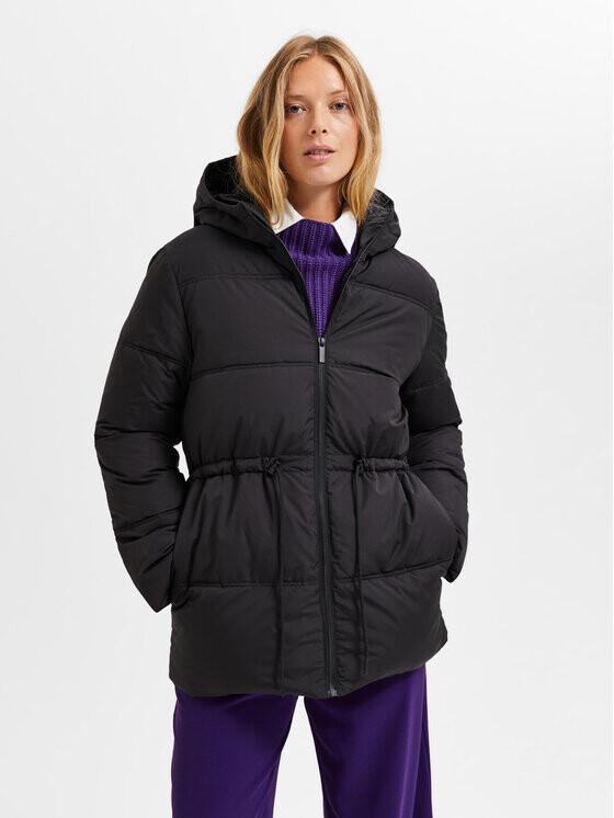 

Парка стандартной посадки Selected Femme, черный
