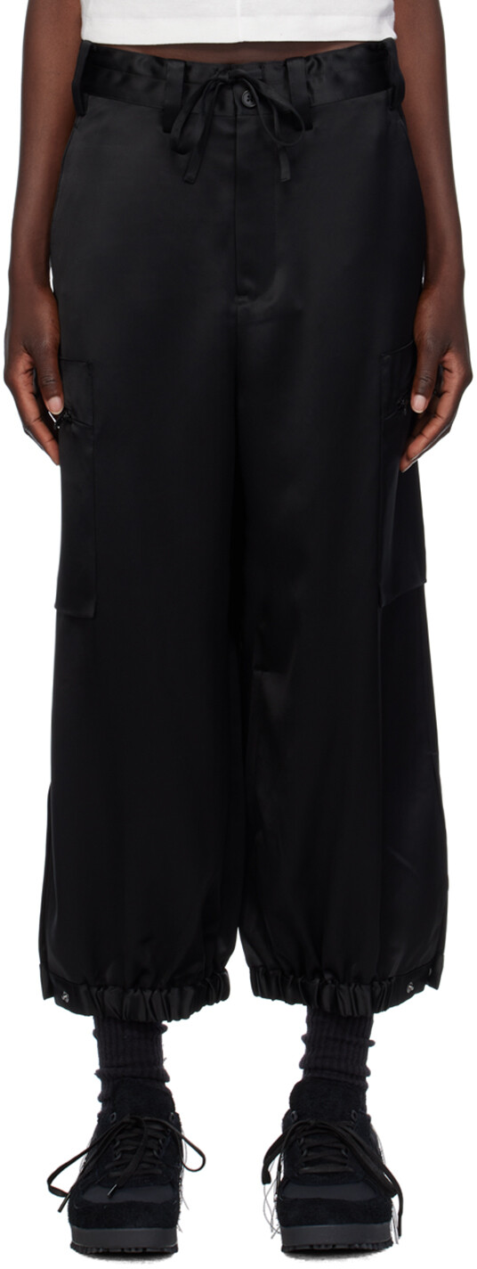 

Черные брюки на кулиске Y-3, Черный