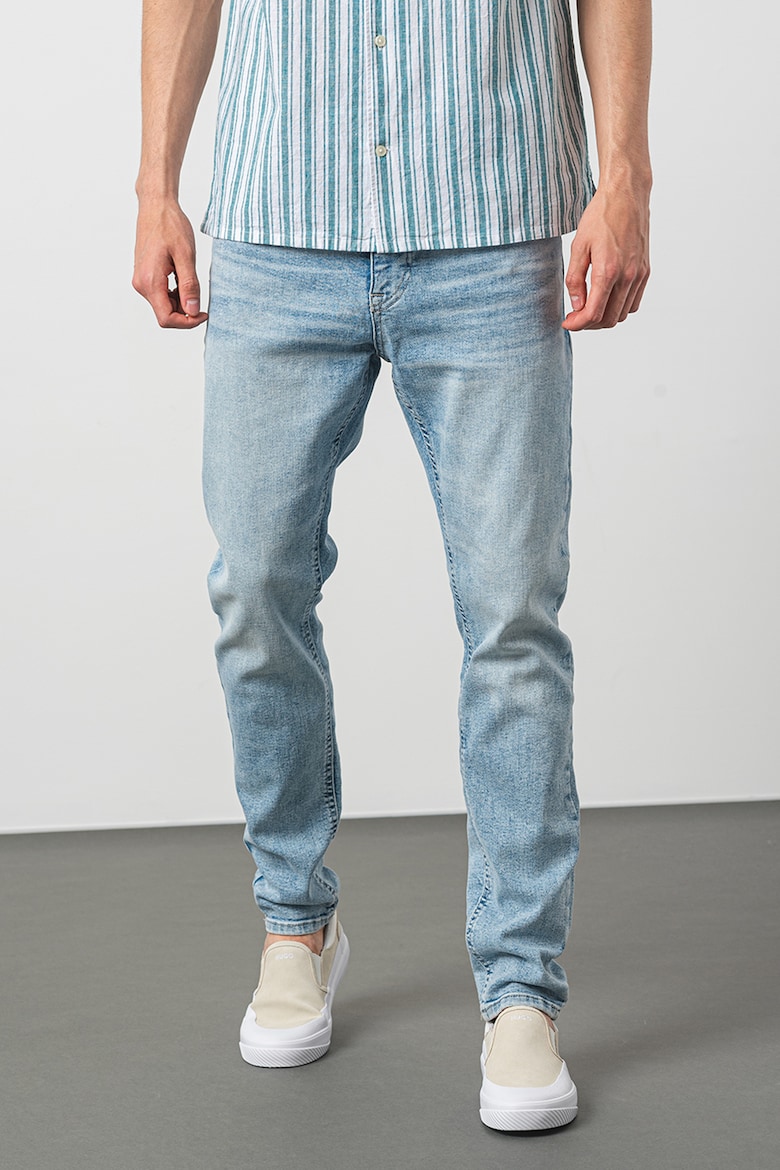 Узкие джинсы Austin с потертым эффектом Tommy Jeans, синий