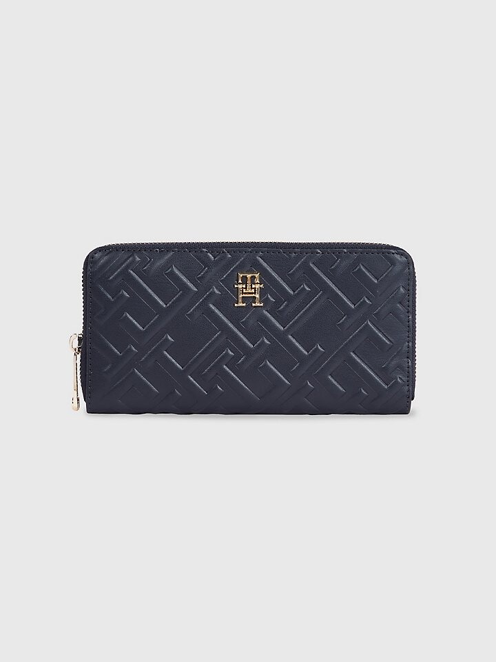 

Текстурированный большой кошелек Tommy Hilfiger Monogram