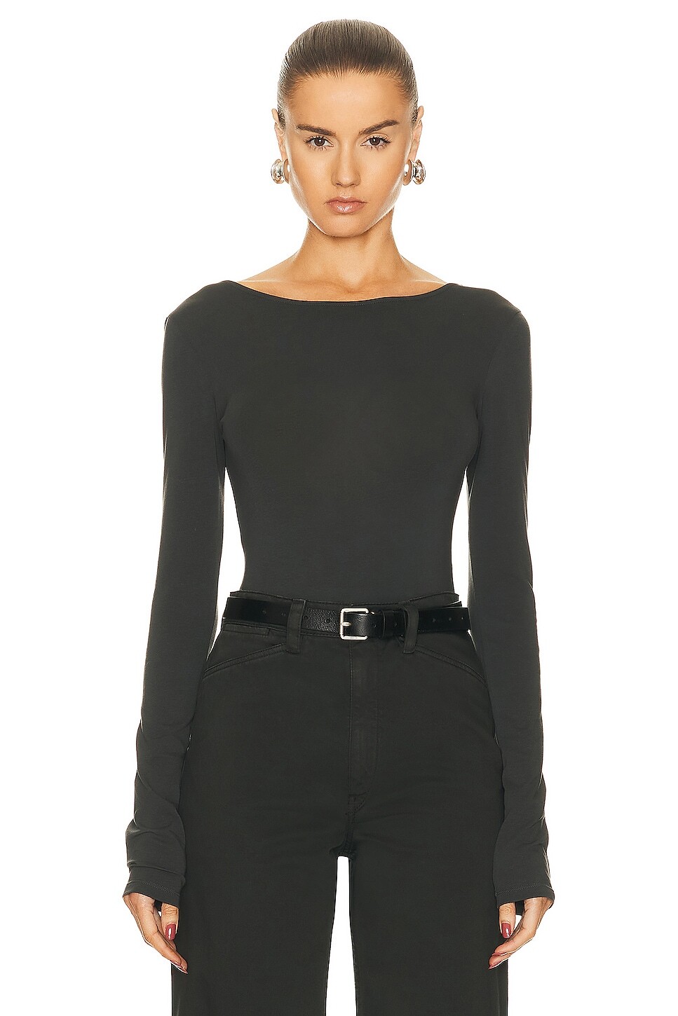 

Боди Lemaire Long Sleeve, цвет Zinc