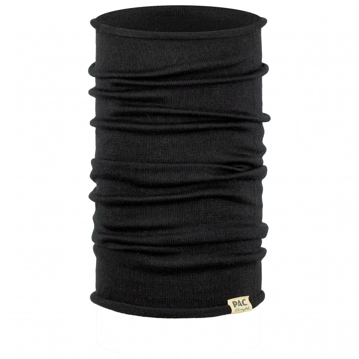 

Шарф-труба P.A.C. Nature Merin 100% Recycled Merino Neckwarmer, черный