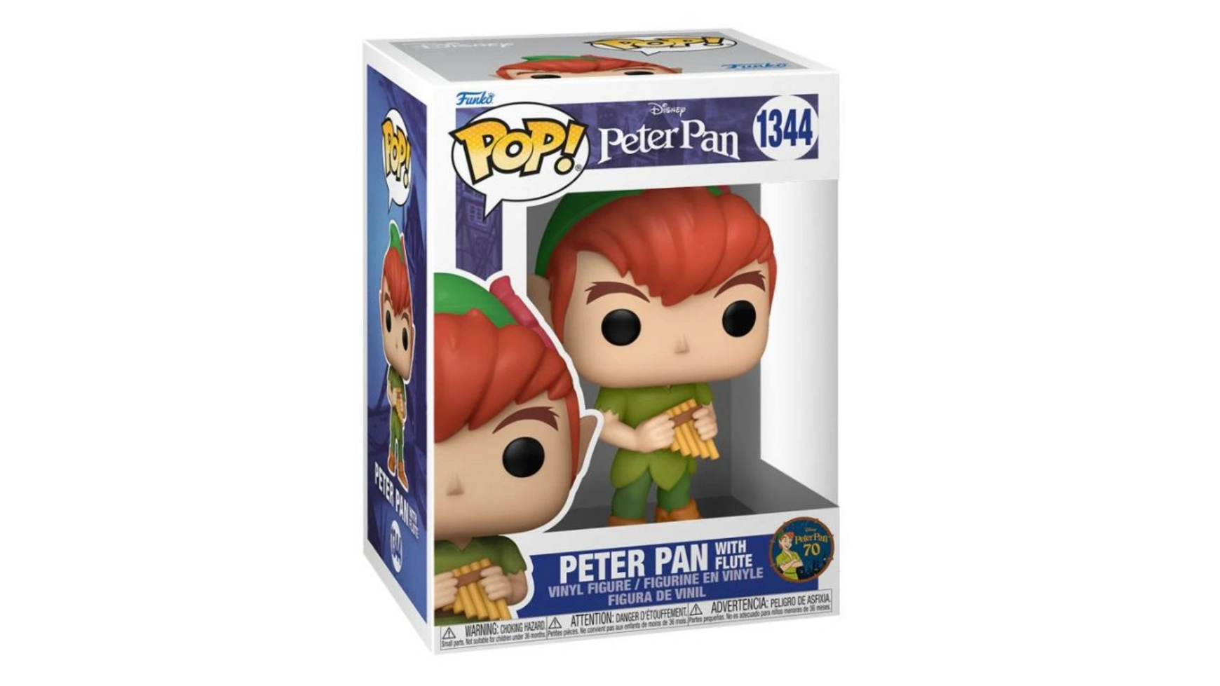 

Funko - Pop! 70-летие Питера Пэна Питер Пэн с флейтой, винил