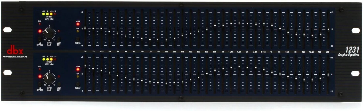 

dbx 1231 Двойной 31-полосный графический эквалайзер