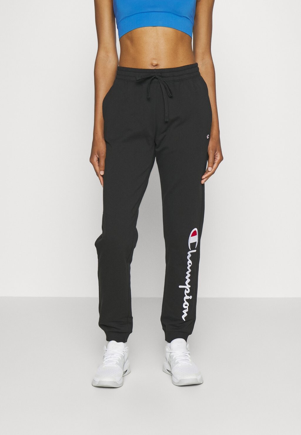 

Спортивные брюки CUFF PANTS REGULAR FIT LARGE LOGO Champion, черный