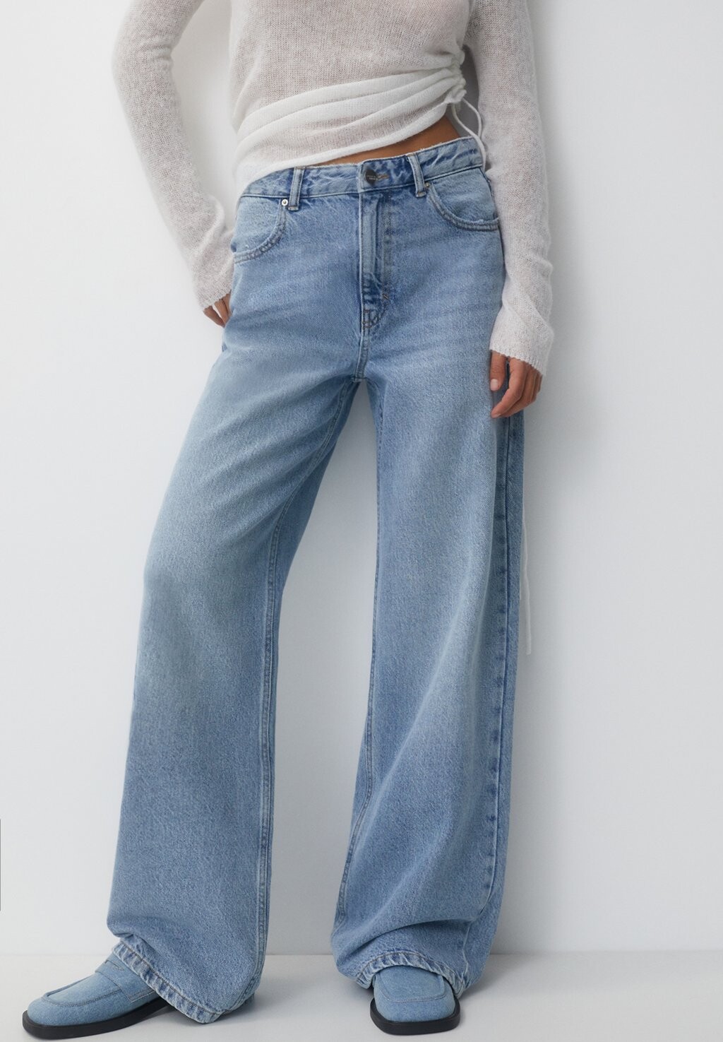 

Джинсы свободного кроя PULL&BEAR