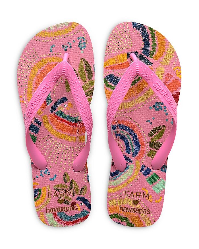 

Женские сандалии Farm Rio без шнурков havaianas