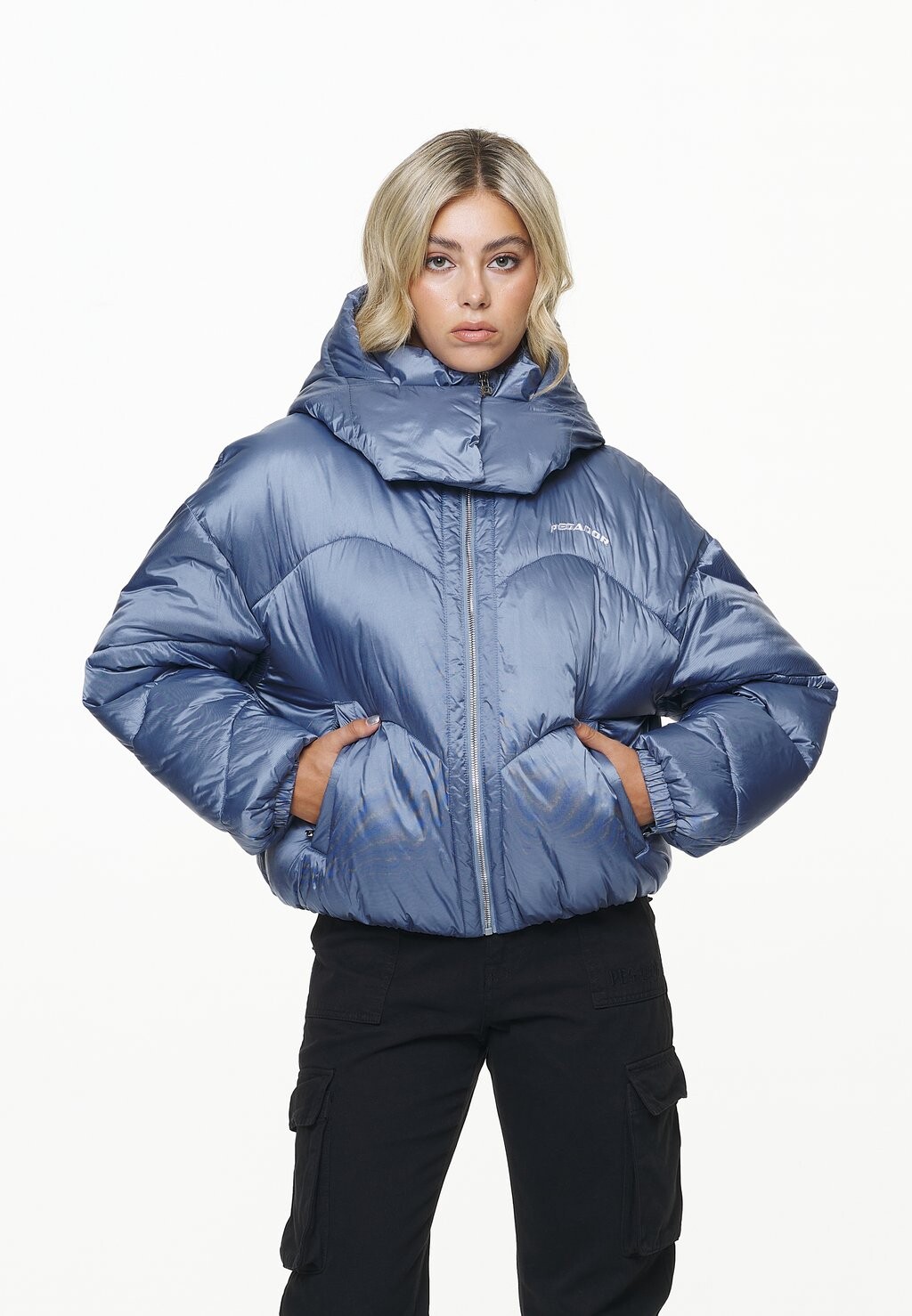 

Зимняя куртка BRICK PUFFER JACKET Pegador, ледниково-синий