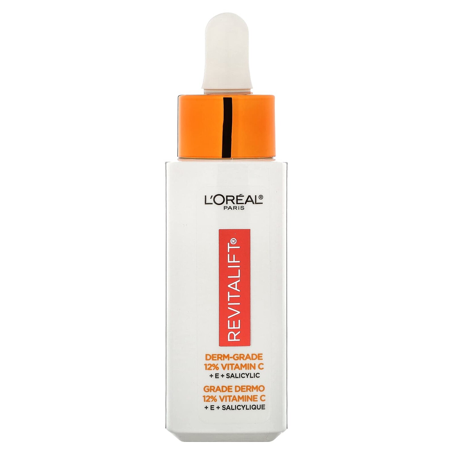 

Revitalift Derm Intensives, Derm-Grade, 12% витаминов C + E + салициловый, 30 мл (1 жидк. Унция), L'Oréal