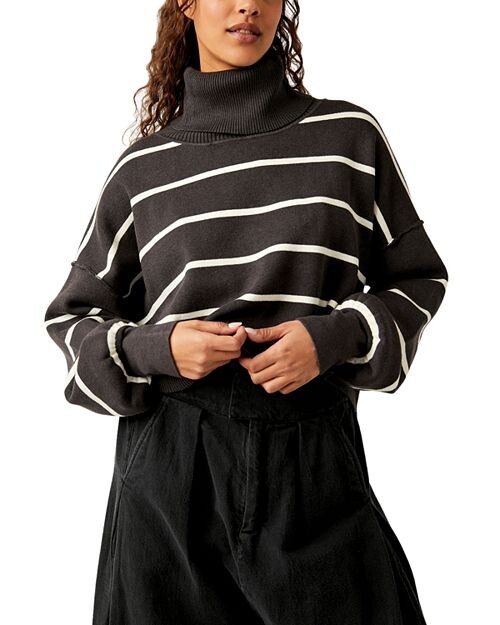 

Свитер Paulie с высоким воротником Free People, цвет Black