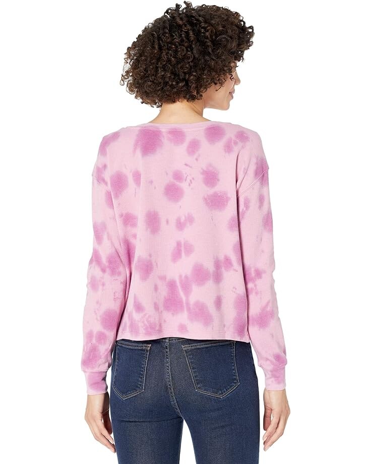

Толстовка Splendid Cloud Tie-Dye Pullover Sweatshirt, цвет Mauve