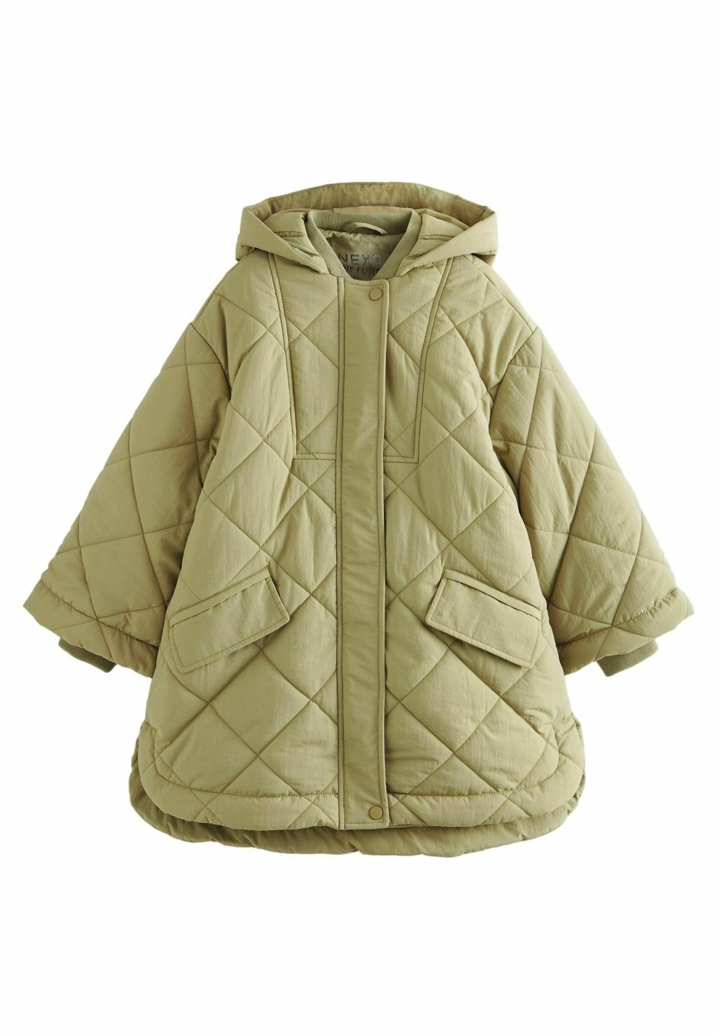 Зимнее пальто Shower Resistant Regular Fit Next, цвет khaki green зимнее пальто shower resistant next цвет pale pink