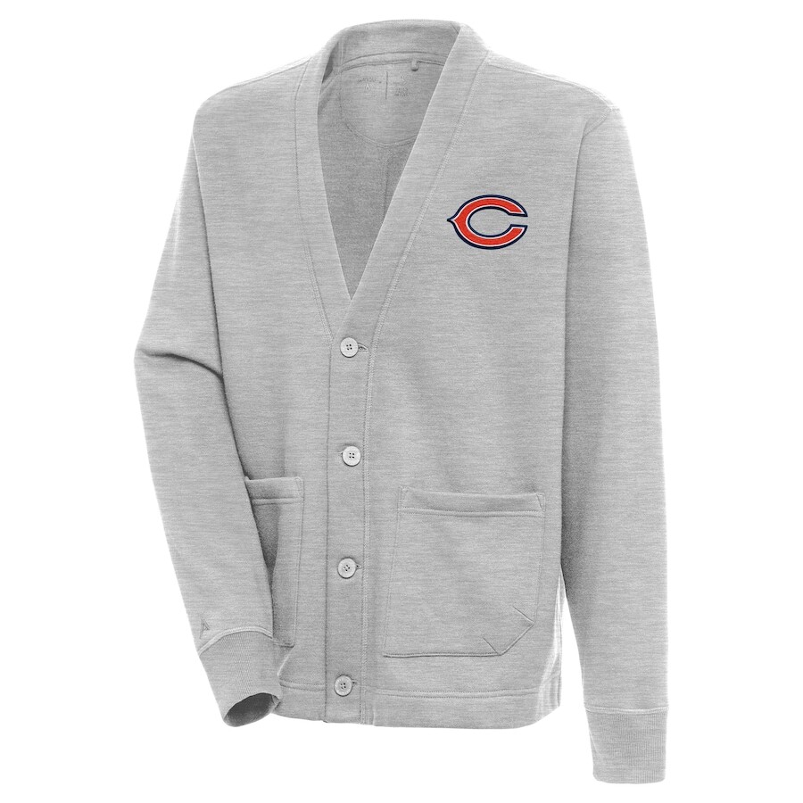 

Кардиган Antigua Chicago Bears, серый