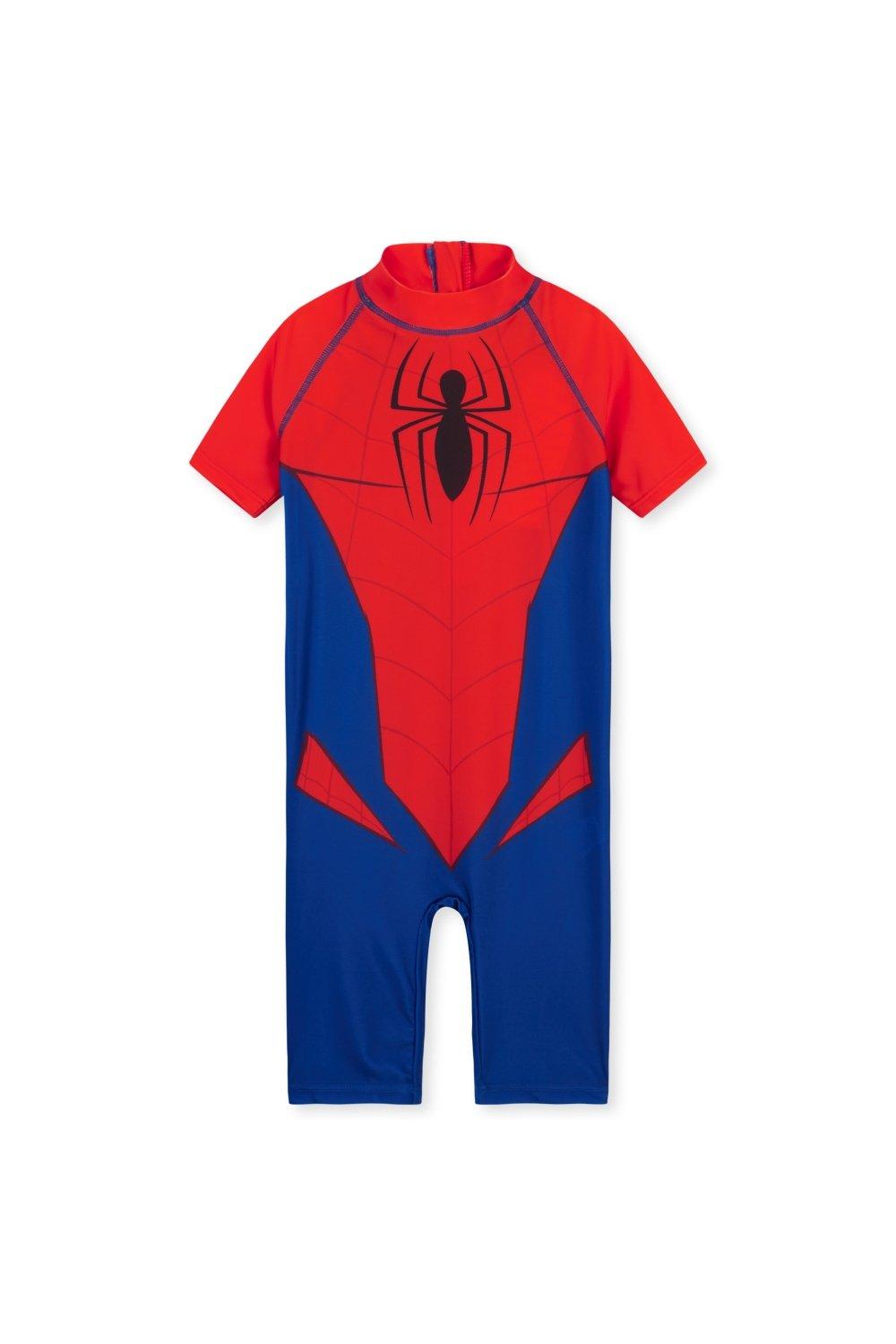одежда куклы lalaloops купальный костюм 513155 Купальник Человека-Паука с короткими рукавами Marvel, мультиколор