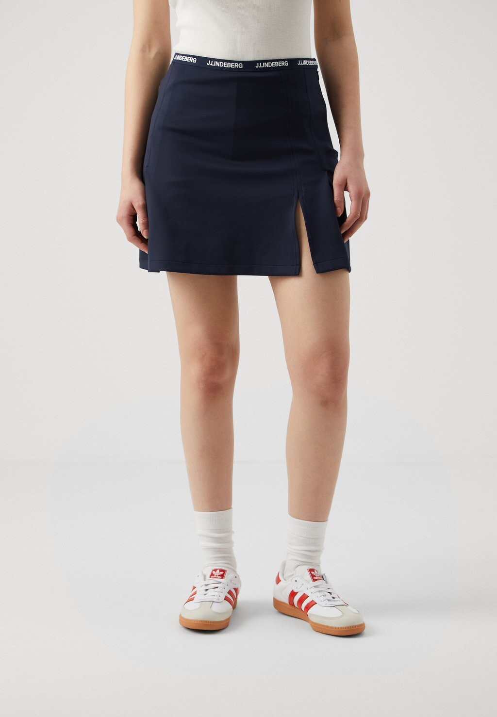 

Юбка плиссе KEISHA SKIRT J.LINDEBERG Sports, темно-синий