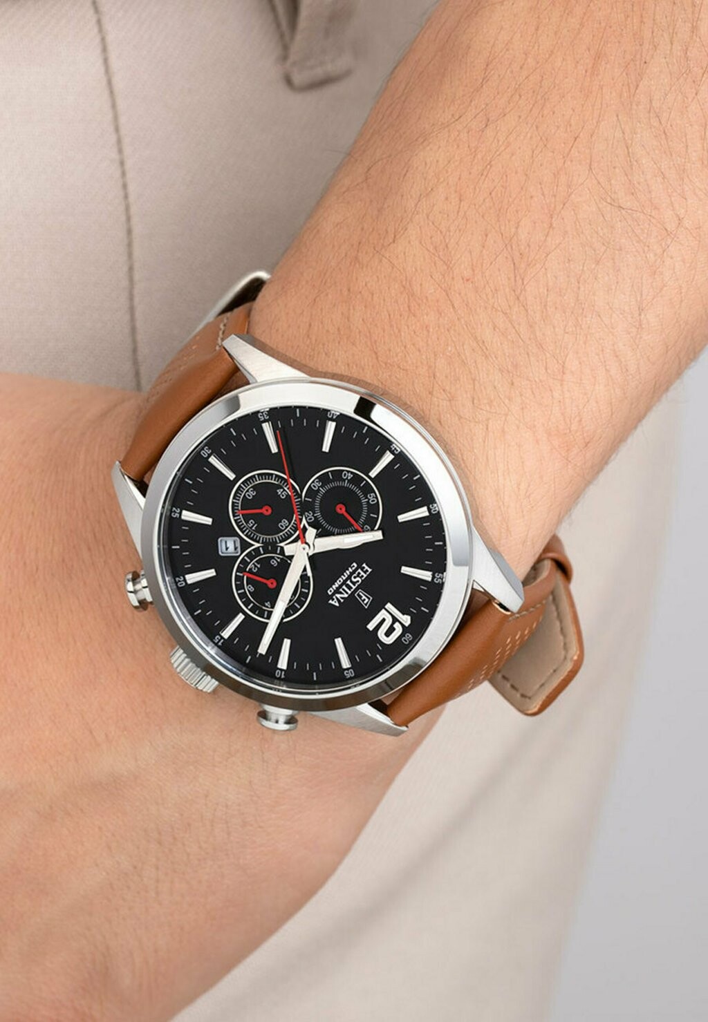 

Хронограф Timeless Festina, черный