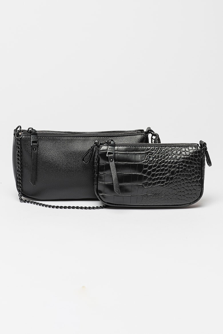 

Срочная сумка из эко кожи Steve Madden, черный