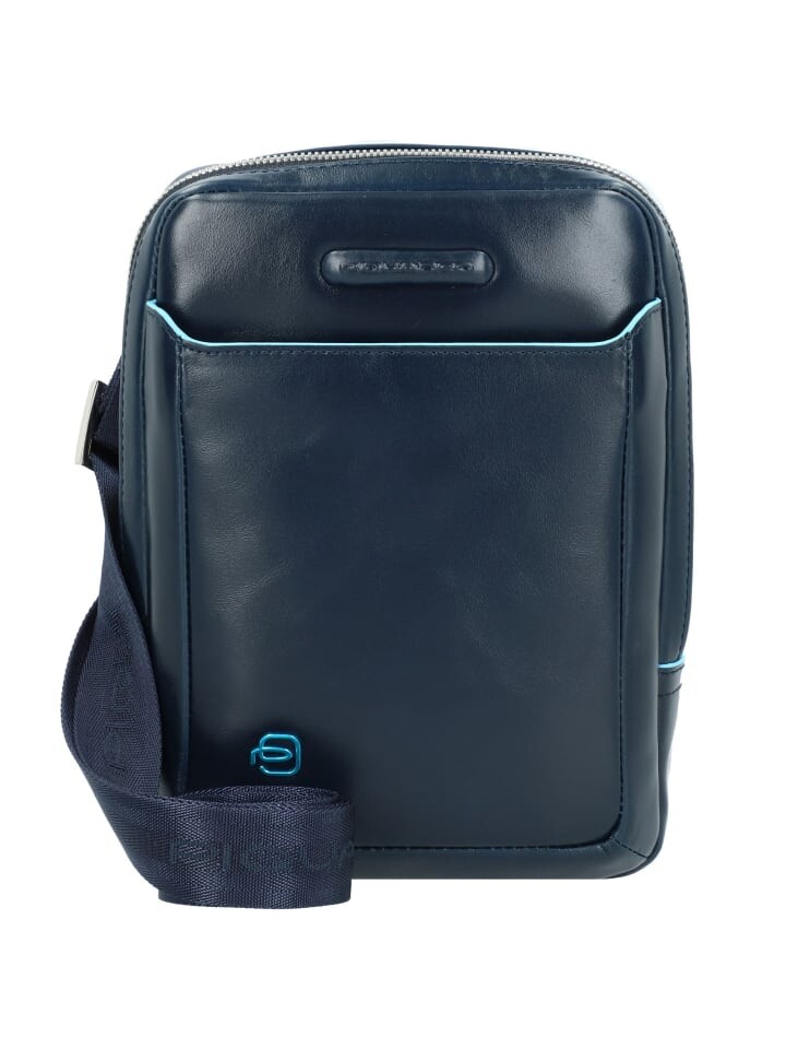 

Сумка через плечо Piquadro Leder 22 cm, синий