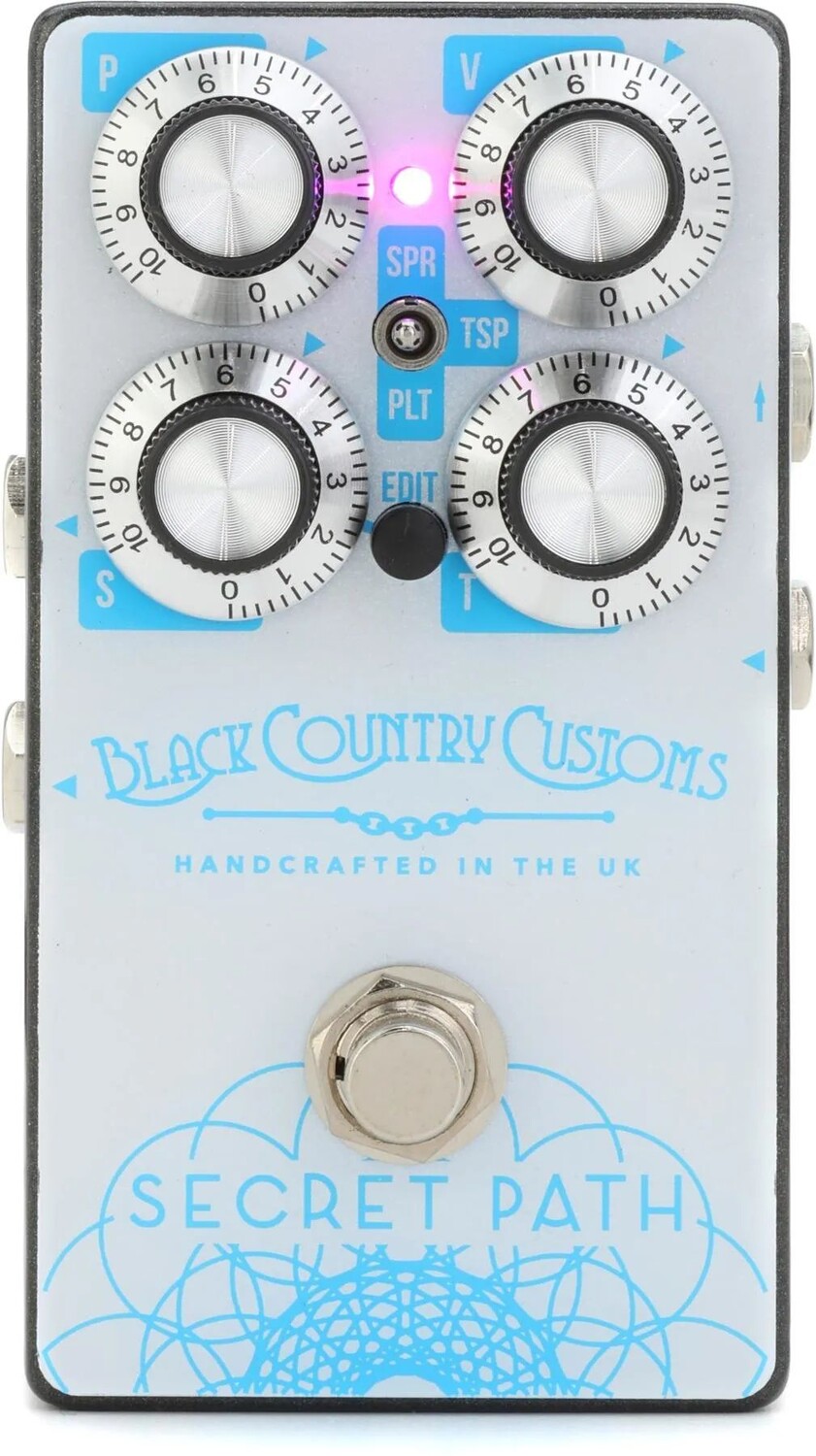 

Новая педаль реверберации Laney Black Country Customs The Secret Path