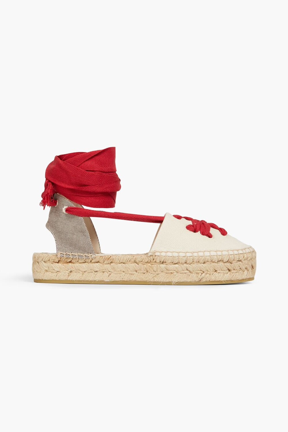 

Эспадрильи из парусины Tory Burch, красный