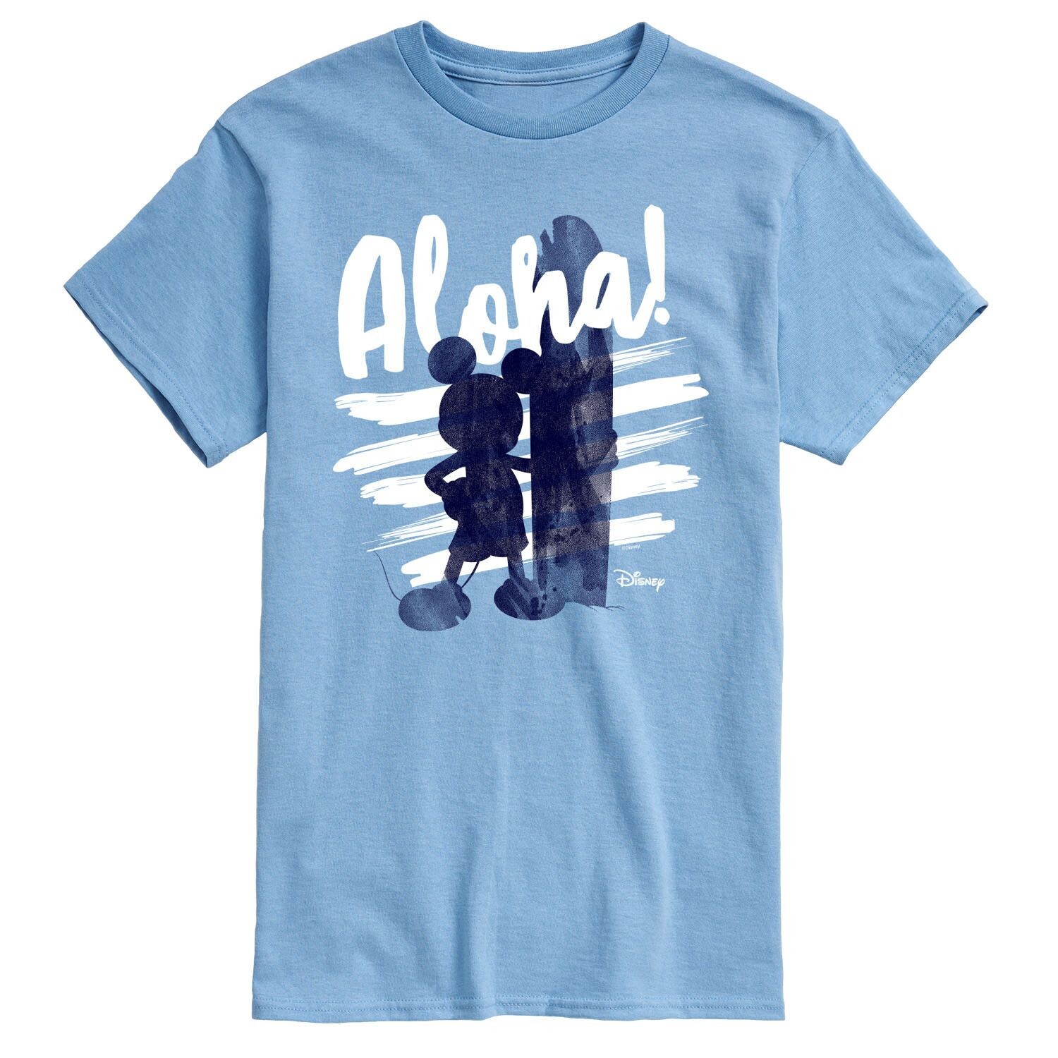 

Мужская футболка с рисунком Микки Мауса Disney's "Aloha" Licensed Character