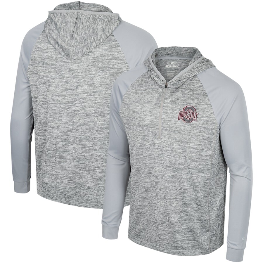 

Толстовка Colosseum Ohio State Buckeyes, серый